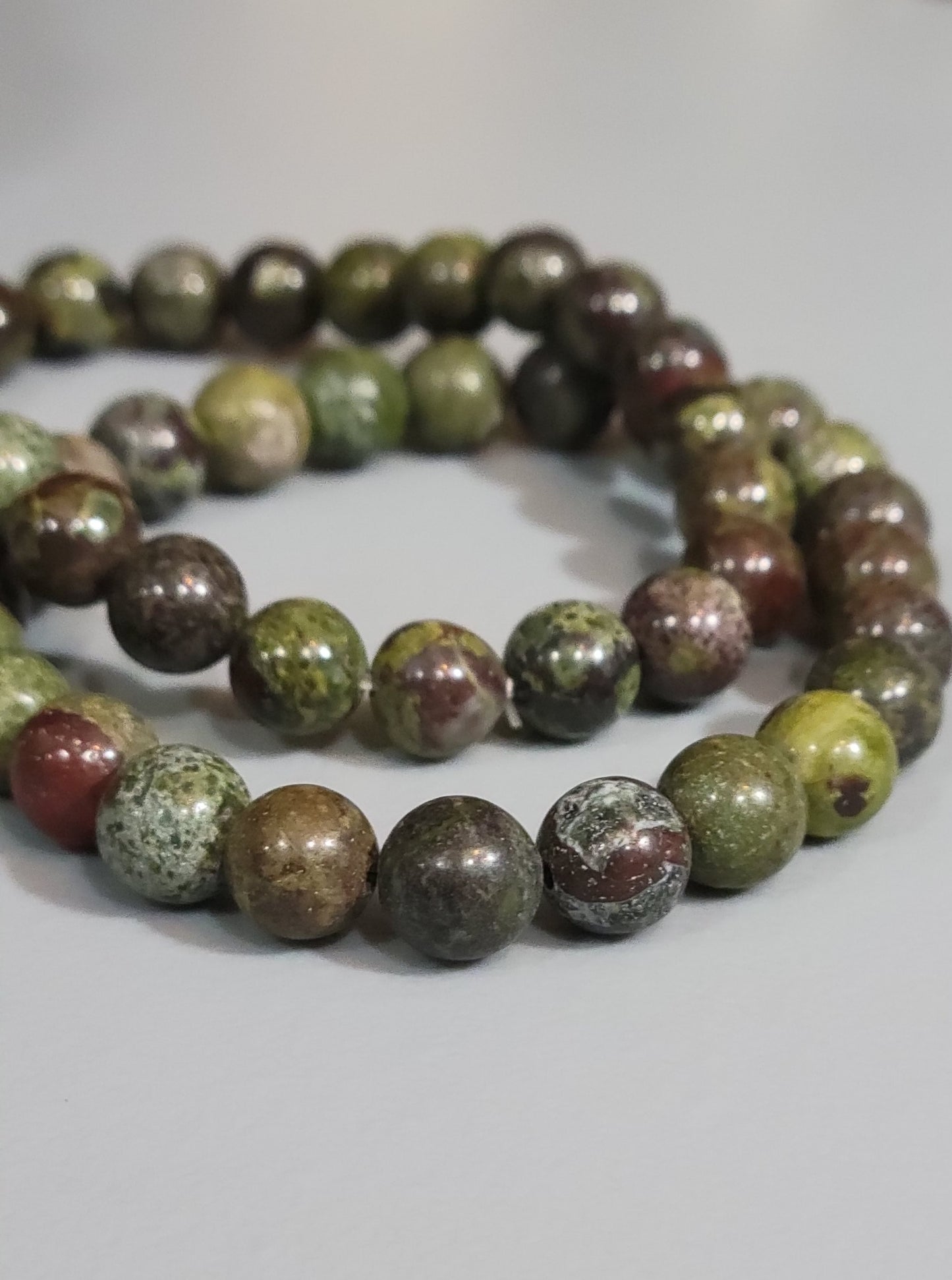 Dragon Bloodstone Bracelet