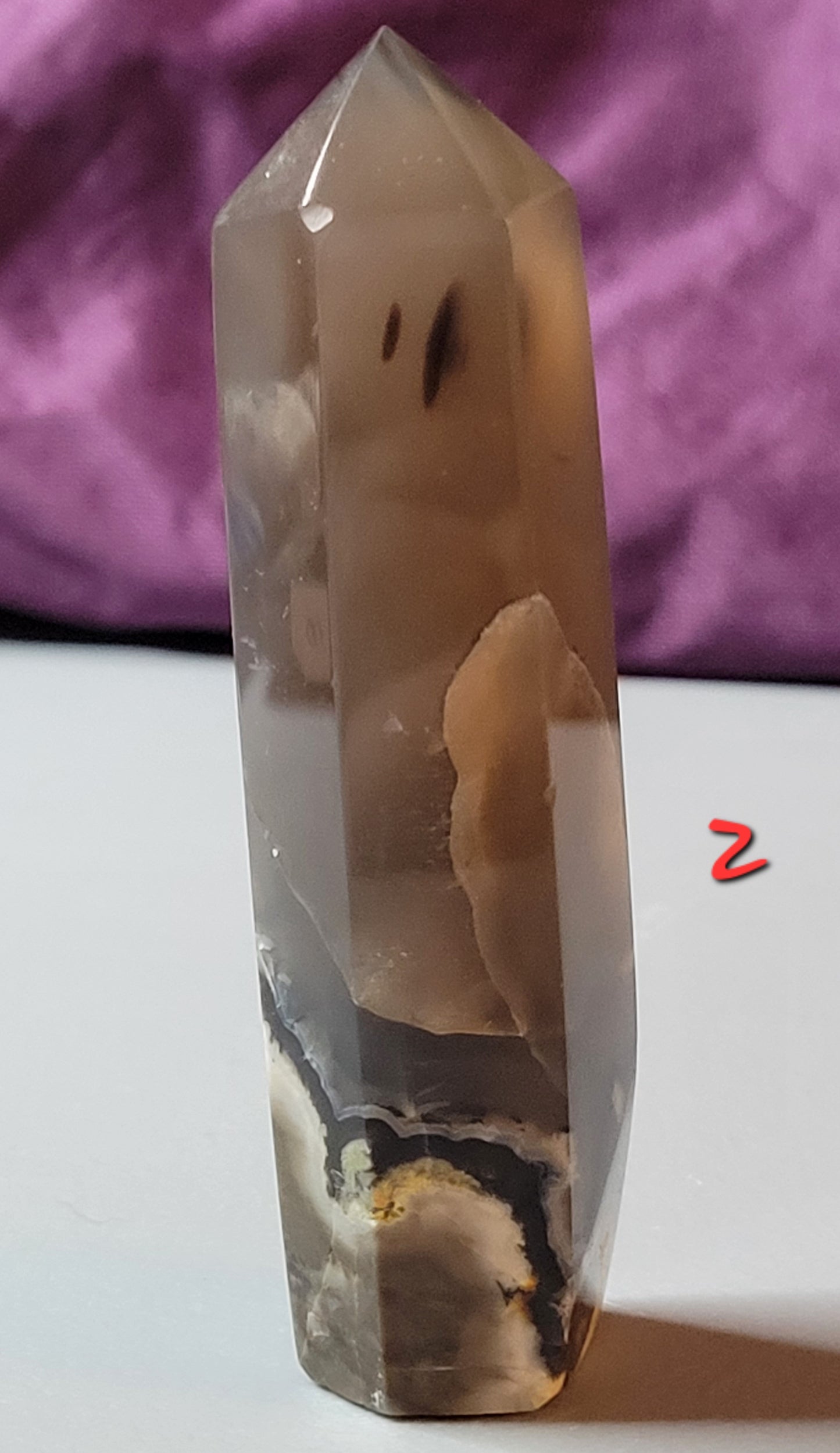 "Volcano" Agate Tower