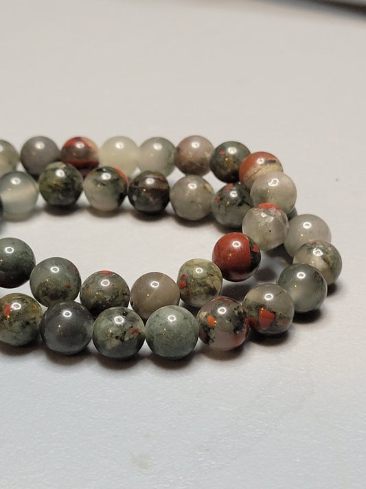 African Bloodstone Bracelet